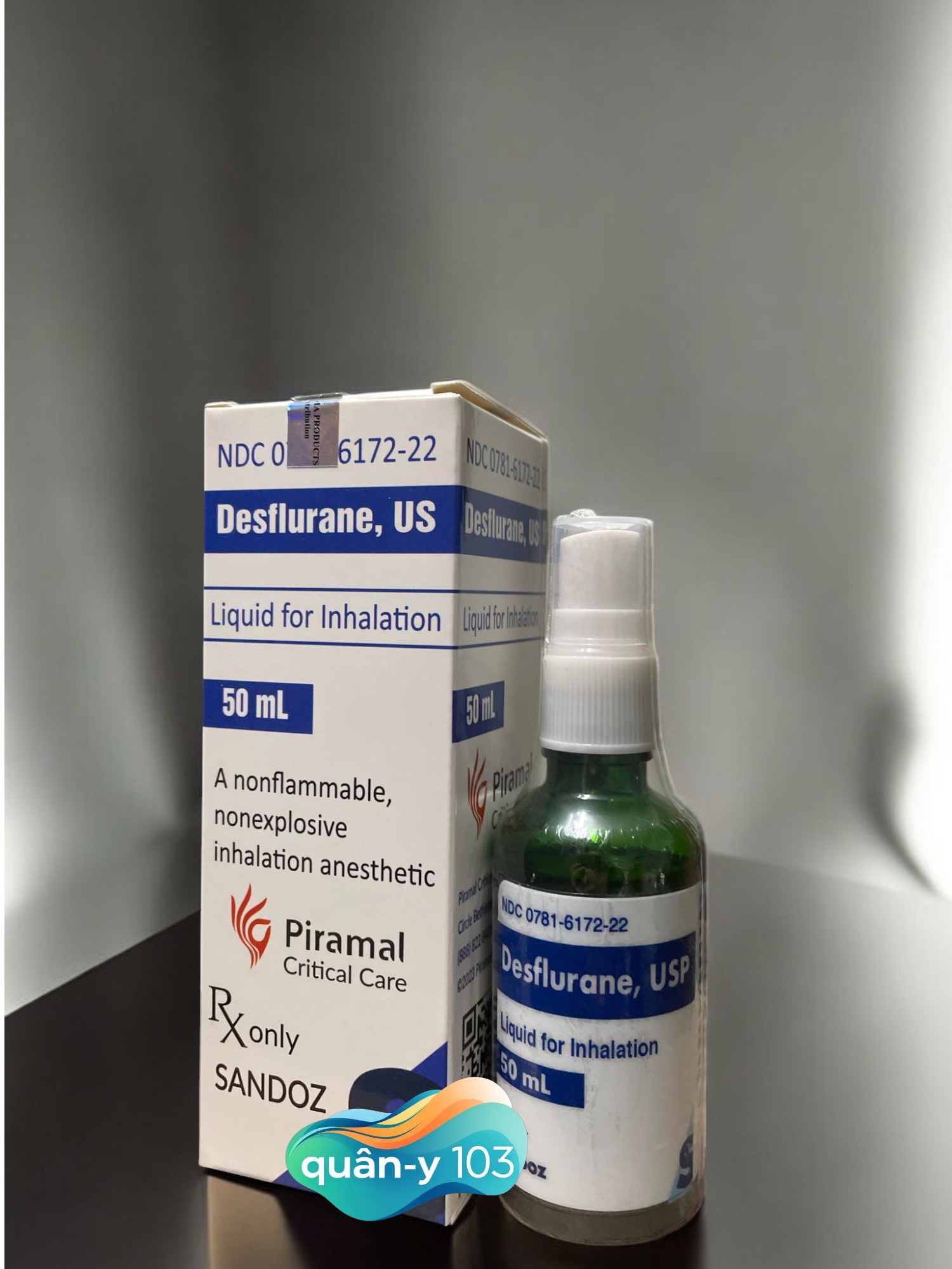 Gây Mê Deflturanne, US Bao Check QR Code Chính Hãng ( Dạng Xịt )